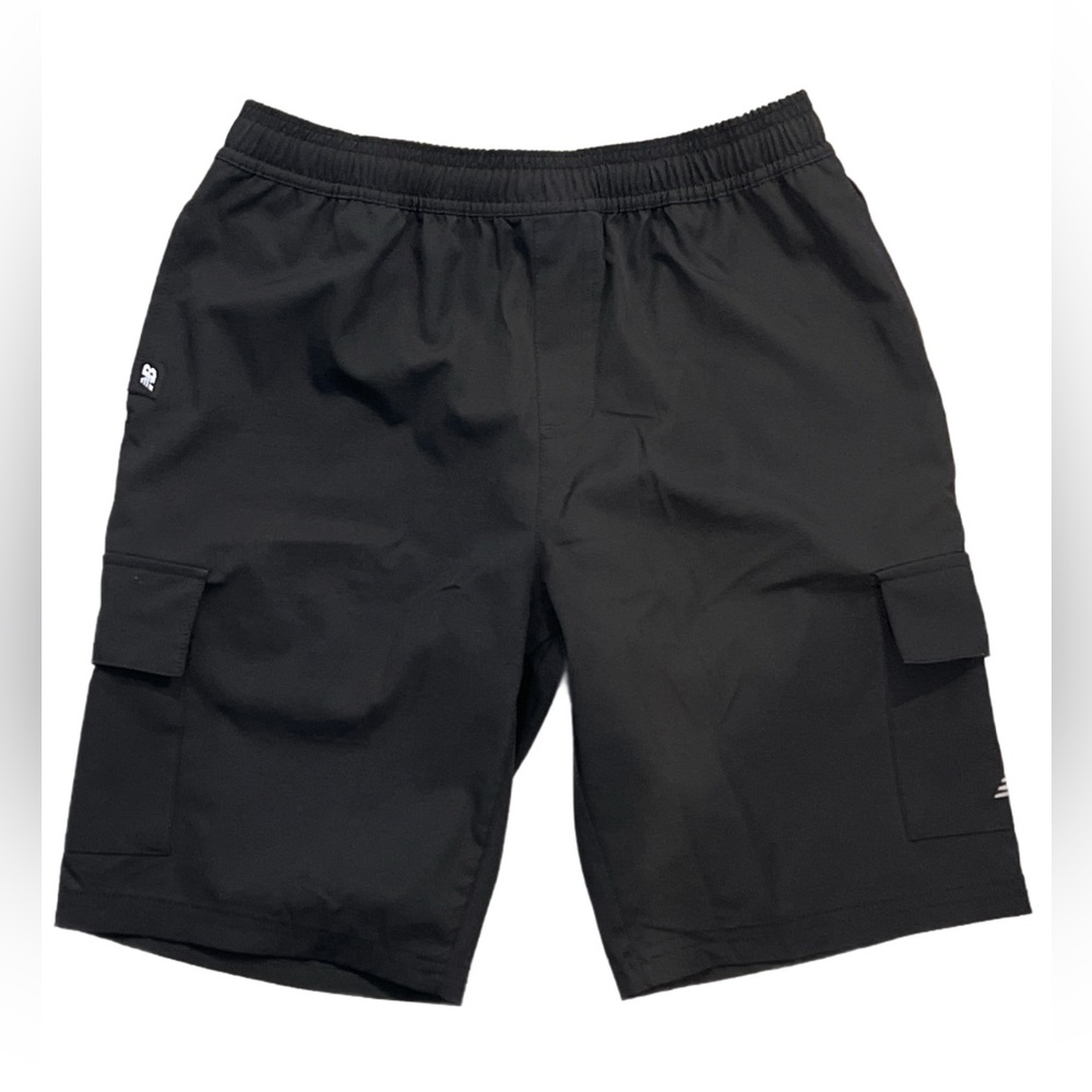 New Balance Boy’s Black Cargo Shorts